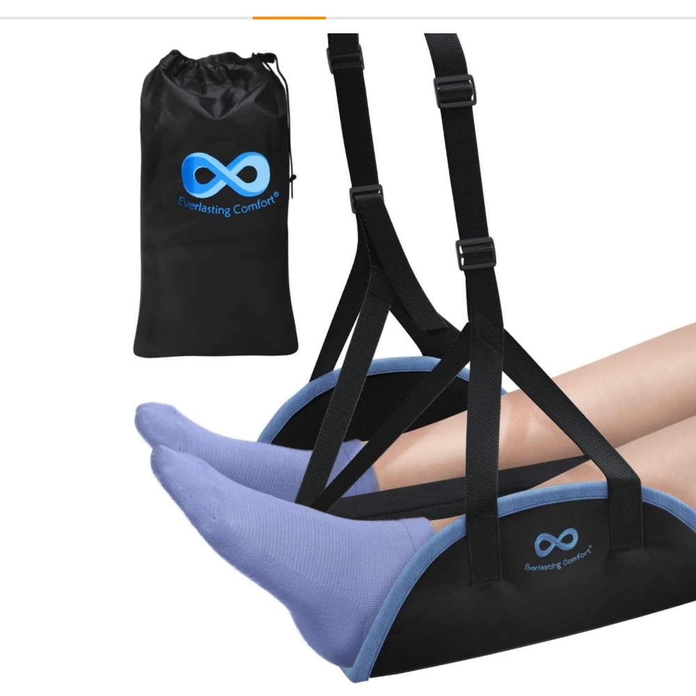 Two (2) Everlasting Comfort Airplane Foot Rest